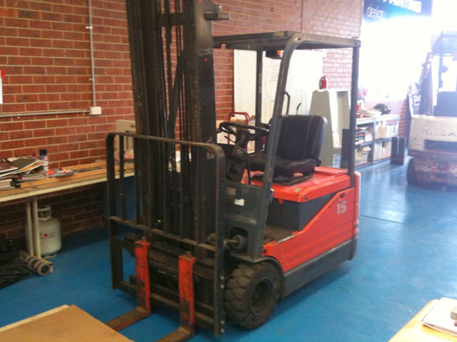 Toyota 1.5 Tonne Electric Used Forklift
