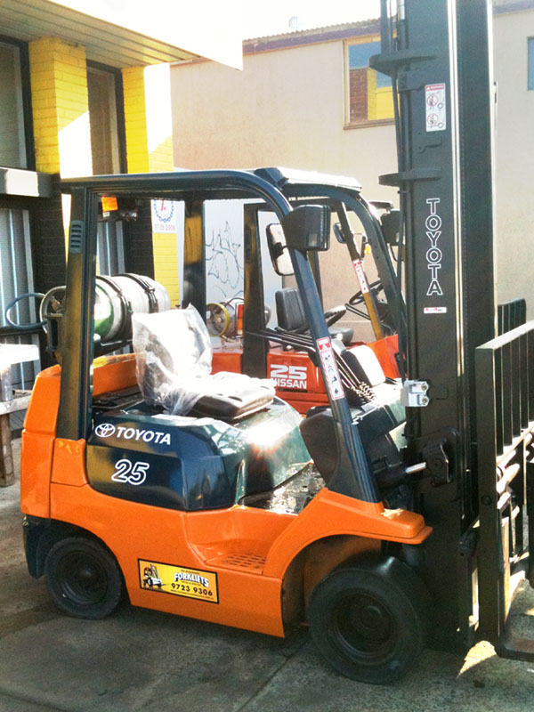 Toyota 2.5 Tonne 7 Series Used Forklift