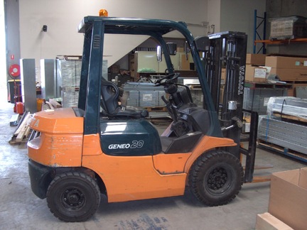 Toyota 2 Tonne 7 Series Used Forklift