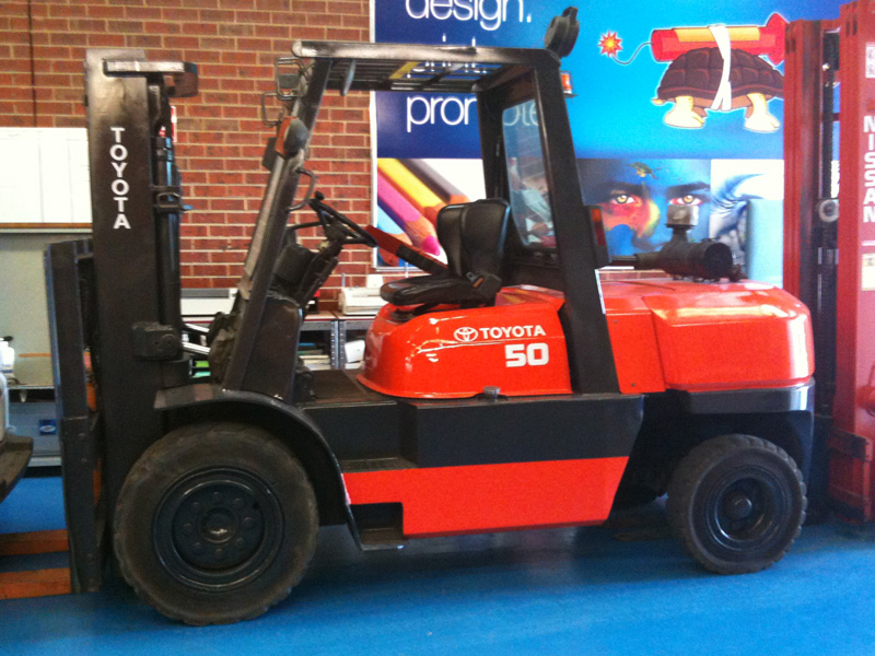 Toyota 5 Tonne Used Forklift