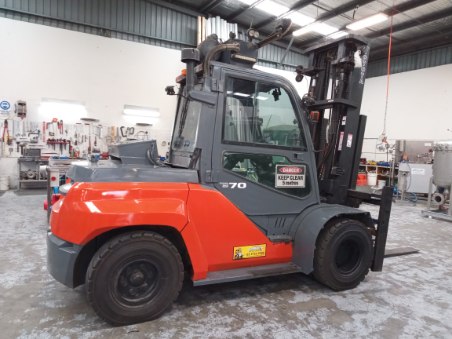 Toyota Used forklift 7 tonne