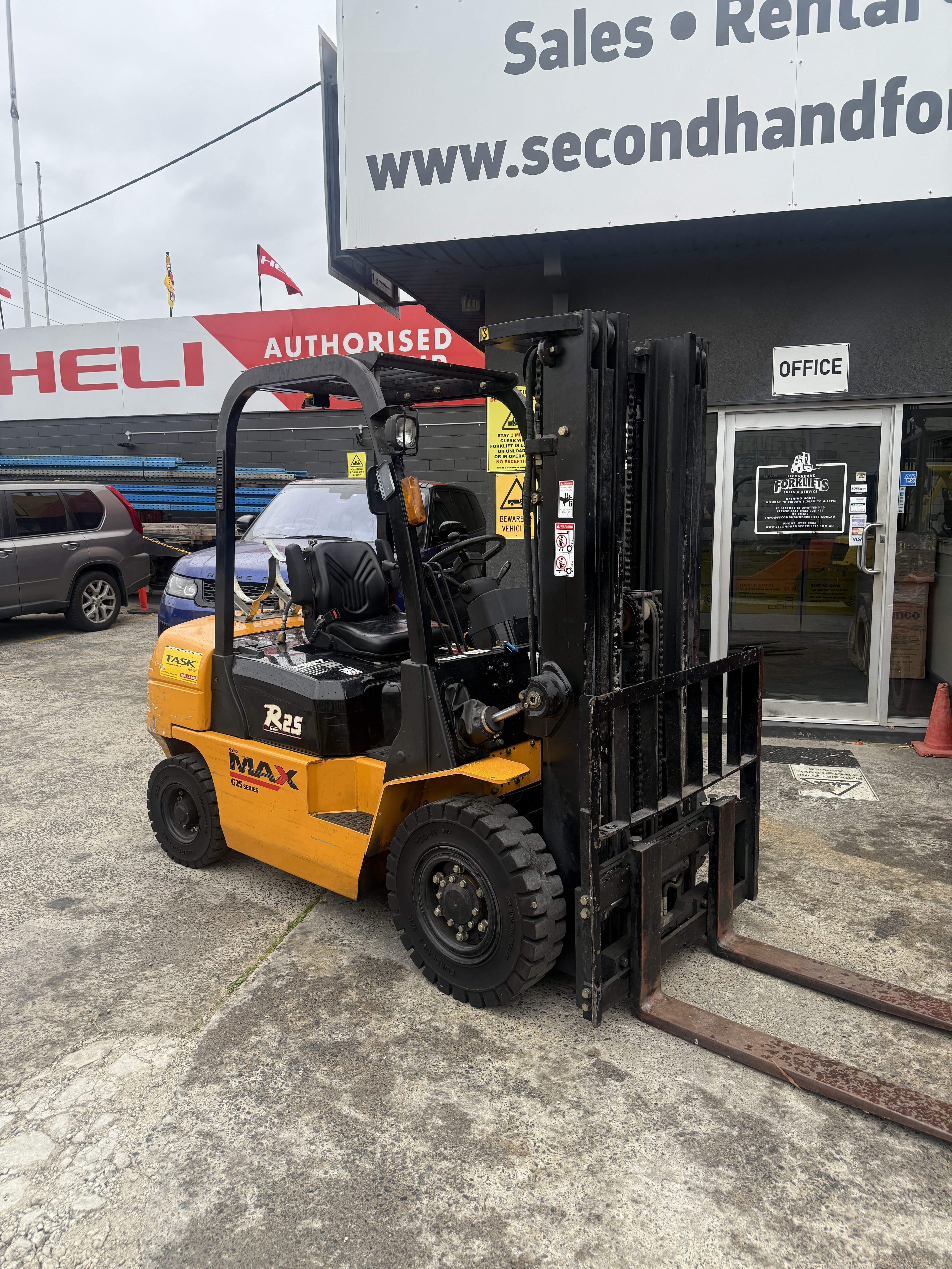 Used Osko MAX G25-4.5TRI SS 2.2 Tonne forklift – Buy Now!