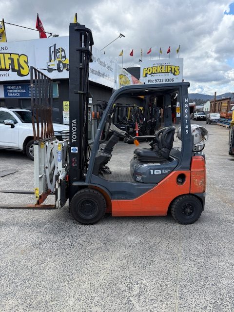 Used Toyota 1.8 Tonne LPG Forklift